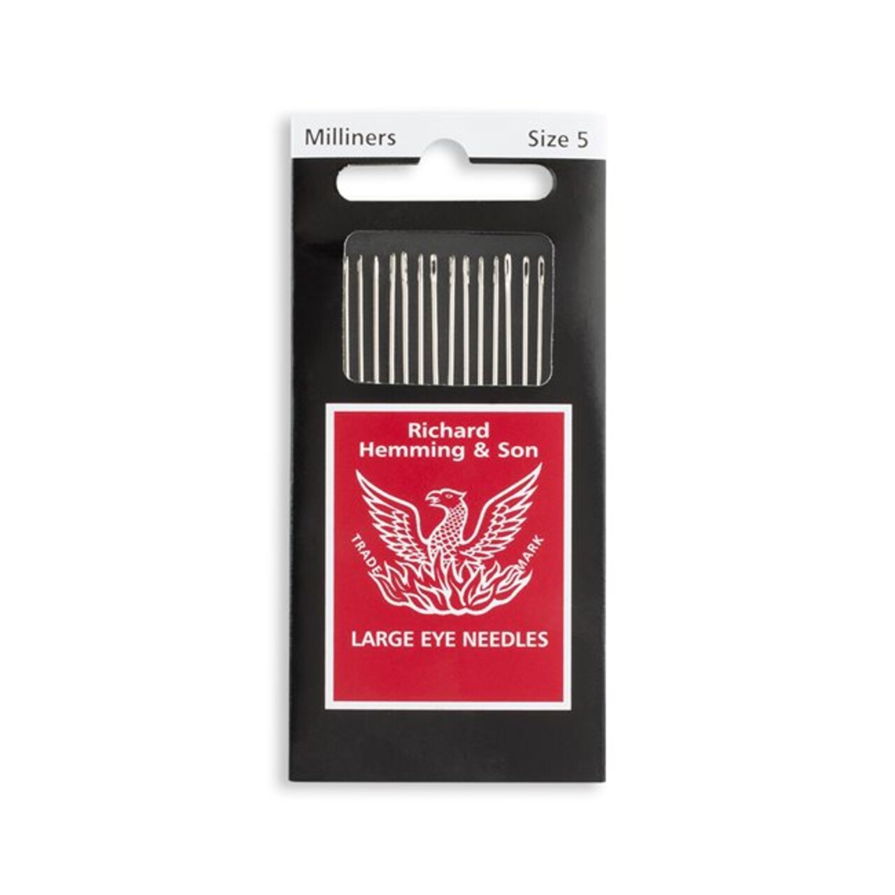 Hand Sewing Needles - Milliners --- Size 5 --- by Richard Hemming & Son®